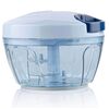 COMPACT VEGETABLE PLASTIC CHOPPER WITH THREE BLADES