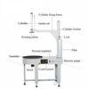 BOX STRACH WRAPPER WITH TOP PNEUMATIC HOLDER 900*900 MM