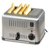 STAINLESS STEEL 4-BREAD POP UP TOASTER