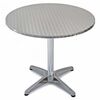 STAINLESS STEEL ROUND FAST FOOD TABLE