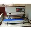 VERTICAL BAND SEALER WITH GEAR BOX AND EMERGENCY BUTTON