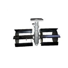FLAT TYPE TILLER ATTACHMENT FOR BRUSH CUTTER, 26/28 MM, 9 TINE