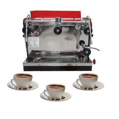 INDIAN ESPRESSO COFFEE MACHINE, 20 INCH, ELECTRIC AND GAS OPERATED