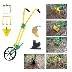 ADVANCE QUALITY WHEEL HOE WEEDER WITH ATTACHMENTS