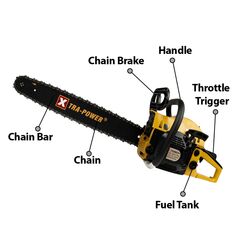 22 INCH XTRA POWER HEAVY DUTY CHAINSAW