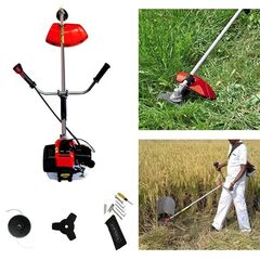 KISTON 4 STROKE BRUSH CUTTER, 139F, 35 CC, SIDEPACK WITH ATTACHMENT