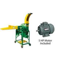 BLOWER TYPE CHAFF CUTTER 5 HP
