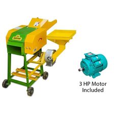 COMBINED CHAFF CUTTER WITH PULVERIZER 3 HP