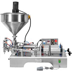 DOUBLE HEAD PASTE FILLING MACHINE 10 TO 100 ML