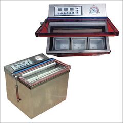 VERTICAL TYPE VACUUM PACKAGING MACHINE, SINGLE CHAMBER