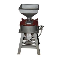 16 INCH STONE TYPE FLOUR MILL HORIZONTAL WITH 3 HP MOTOR