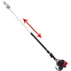 PETROL POLE PRUNER 27 CC 20 FEET