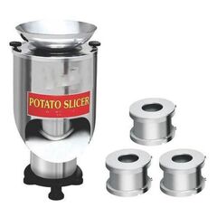 SEMI-AUTOMATIC STAINLESS STEEL POTATO CHIPS MACHINE, 0.5HP