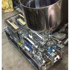 DOUBLE HEAD PASTE FILLING MACHINE 100 TO 1000 ML