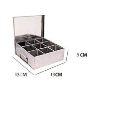 STAINLESS STEEL 9 BOWL MASALA PETI, 1KG