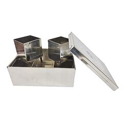 STAINLESS STEEL 6 BOWL MASALA PETI, 500 GM
