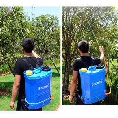 BACKPACK 16 LITER MANUAL & BATTERY SPRAYER, 12V, 12 AMP