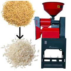 AUTOMATIC HULLER TYPE DOMESTIC RICE MILL WITHOUT MOTOR