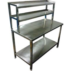 STAINLESS STEEL KITCHEN PICK UP TABLE (43=500)