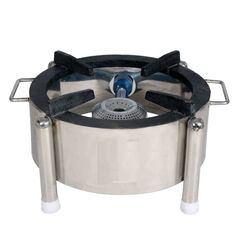 STAINLESS STEEL ROUND BHATTI, 18 INCH