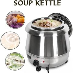 STEEL BODY SOUP POT 9 LITRE