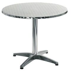 STAINLESS STEEL ROUND FAST FOOD TABLE