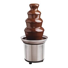 STAINLESS STEEL ELECTRIC CHOCOLATE FOUNTAIN MACHINE