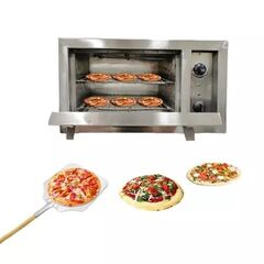 STAINLESS STEEL GAS OPERATED PIZZA OVEN, 12X18 INCH