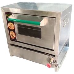 STAINLESS STEEL GAS OPERATED PIZZA OVEN, 10X16 INCH