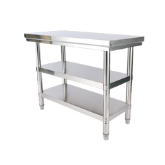 STAINLESS STEEL KITCHEN WORK TABLE (18=400)