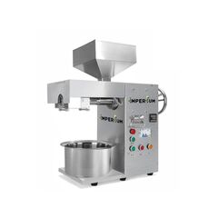 IMPERIUM® STAINLESS STEEL ORGANIC OIL PRESS MACHINE - SINGLE PHASE, COMMERCIAL GRADE (IMP-TC-20)