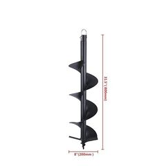 2" INCH EARTH AUGER DRILL BIT