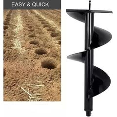 4" INCH EARTH AUGER DRILL BIT