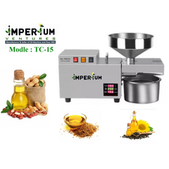 IMPERIUM STAINLESS STEEL 1200 WATT AUTOMATIC OIL MAKER MACHINE (IMP-TC-15)