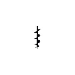 DOUBLE WOLF 68CC EARTH AUGER  (DOUBLE HANDLE WITH HEAVY FRAME)WITH 8 INC BIT