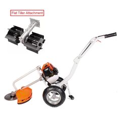 NEPTUNE BC-520W HEAVY DUTY WHEEL TYPE BRUSH CUTTER 2 STROKE WITH FLAT TILLER