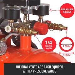NEPTUNE NAC-50 HEAVY DUTY AIR COMPRESSOR 50 LITER