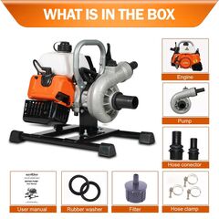 NEPTUNE NPP-1.5 HEAVY DUTY PETROL WATER PUMP 1.5 INCH 4 STROKE