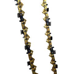 DOUBLE WOLF 18 INCH CHAIN GOLD