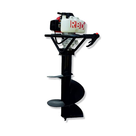 RBD MACHINE HEAVY DUTY PIT DIGGING MACHINE WITH A 72 CC ENGINE AND AN 8- AND 12-INCH DRILL DIGGER