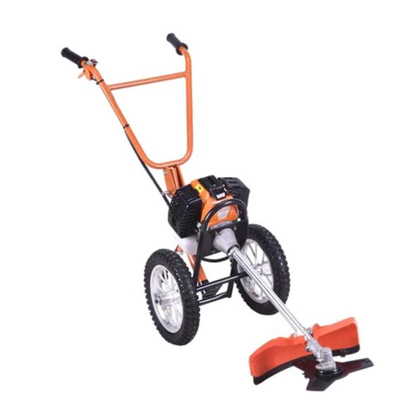KISTON WHEEL TYPE BRUSH CUTTER WITH GX35 ENGINE, 4 STROKE
