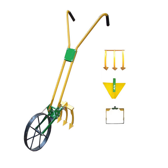 ADVANCE QUALITY WHEEL HOE WEEDER WITH ATTACHMENTS