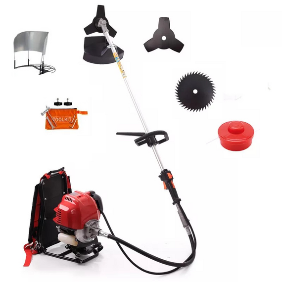 HONDA TYPE BACKPACK BRUSH CUTTER WITH 4-STROKE GX-35 ENGINE