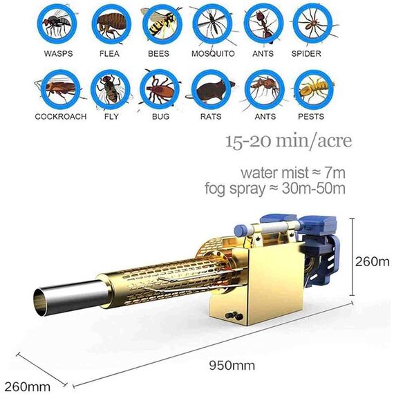 KISTON HEAVY DUTY 16 LITERS THERMAL FOGGING MACHINE