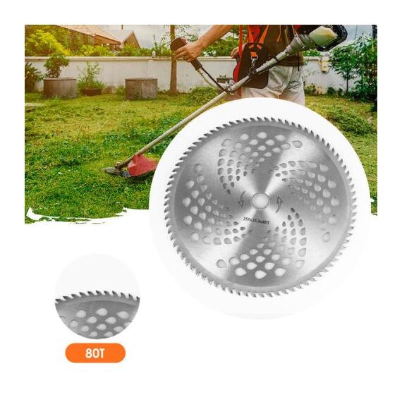 RBD 80 TEETH TCT BLADE ATTACHMENT (80TX10'') FOR BRUSH CUTTER MACHINE