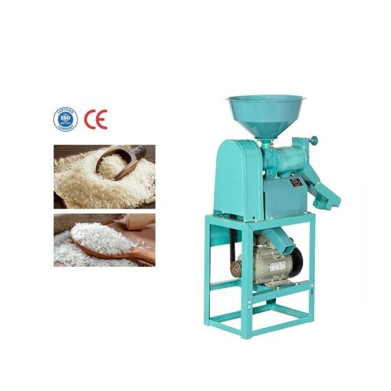MINI RICE MILL WITH CROMPTON MOTOR, 3 HP