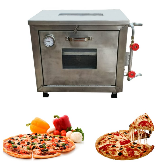 BAKERY 26 X8.5 X14 INCH GAS PIZZA OVEN