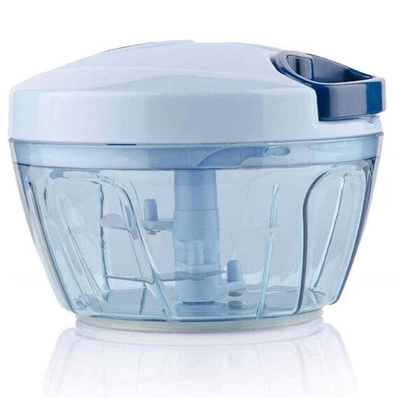 COMPACT VEGETABLE PLASTIC CHOPPER WITH THREE BLADES