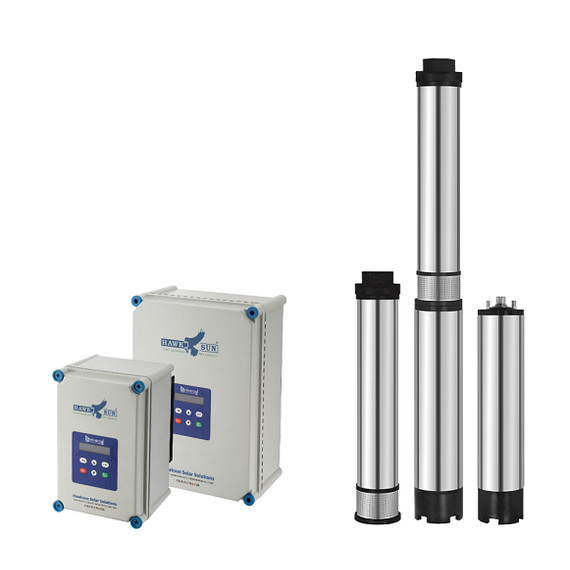 HAWKSUN SOLAR WATER PUMP 0.5 HP E4X-DSP-545