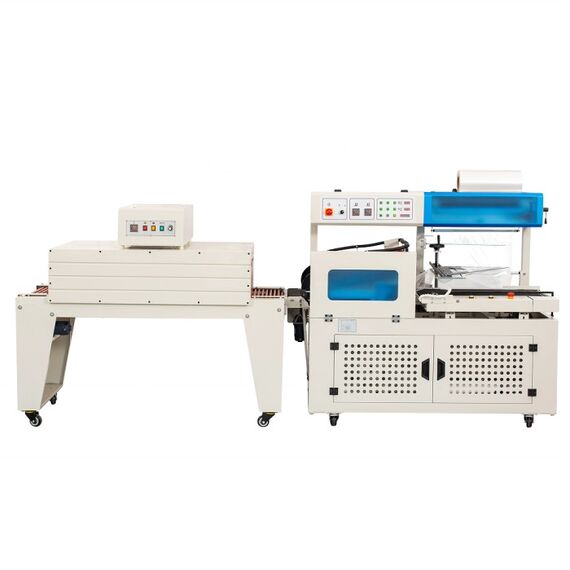​AUTOMATIC L SEALER WITH CONNECTING PART AND SHRINK TUNNEL MACHINE